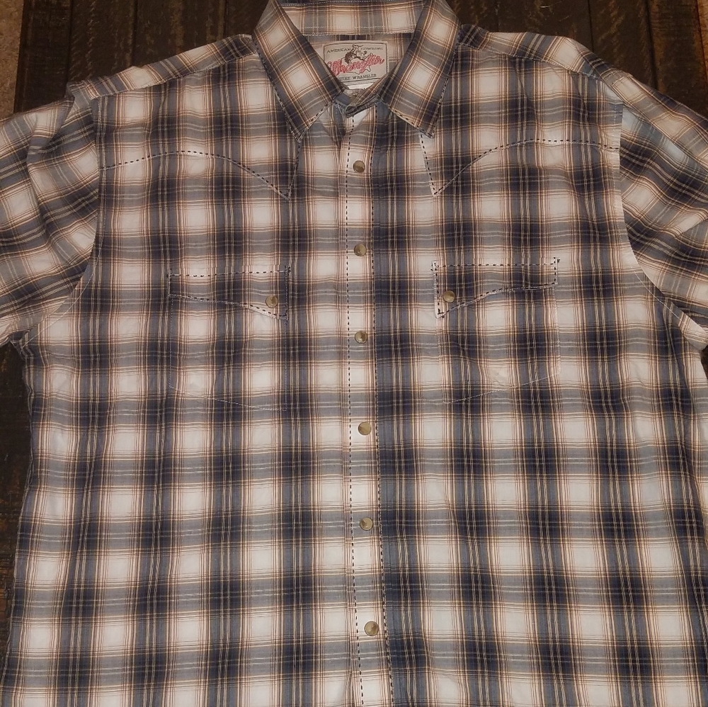 Wrangler Button Down Shirt XL